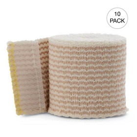 Kemp USA Elastic Bandage With Self-Closure, 5 Yd Roll (5 Boxes Of 10 Pcs)