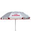 Kemp USA 12-003-RED-GRD 5.5&#039; Wind Umbrella with LIFE GUARD Logo, Silver /Red
