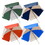 Kemp USA 12-008-GRN/WHI Polyester Fabric Green/White 6' Umbrella