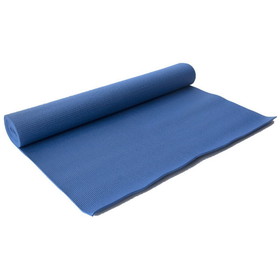 Kemp USA 17-001 Classic Yoga Mat, Royal Blue, 4Mm