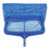 HEAVY DUTY DEEP POOL SKIMMER WITH PLASTIC FRAME