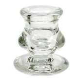 Keystone Candle BS-HP1CL Glass Taper Holder 2 Inch