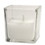 Keystone Candle CA-FillCup-Sq White Votive in Square Cup