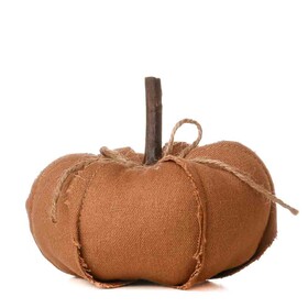 Keystone Candle CH-CS39010 Stuffed Pumpkin Autumn Brown