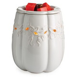 Keystone Candle CW-RWWPP White Pumpkin Illumination Tart Warmer