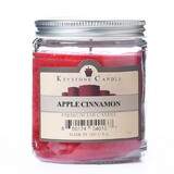 Keystone Candle J7-AppCinn Apple Cinnamon Jar Candles 7 oz