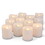 LED PLASTIC WHITE VOTIVES 12 PACK