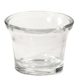 Keystone Candle Oyster-CL Clear Votive Cup Oyster