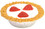 Keystone Candle PieSm-Straw Strawberry Pie Candles 5 Inch