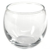 Keystone Candle RolyPoly-CL Clear Optic Votive Holder