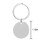 Muka Stainless Steel Blank Circle Keychain and Ring in Different Colors to Satisfy Your Needs - 1.18" Dia