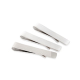 Muka 3pcs Stainless Steel Tie Clip, Tie Tack Pins Tie Clips 1.97 Inch for Fathers' Day