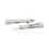 Muka Personalized Stainless Steel Tie Clip, Engraved Letter Name Date 1.97 Inch