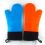 Aspire 2PCS Silicone Cooking Mitts, Potholder Gloves With Quilted Lining