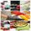Aspire 4PCS Silicone Kitchen Mitts, Oven With Non-slip Grip