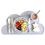 Aspire 1PC Kids Silicone Cloud Placemat Dinnerware Table Mat Washable Portable Place Mat