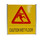 (Price / EA) Officeship Warning Sign Caution Wet Floor Sign, Yellow, 8.5" x 8.5", Aluminum Sign