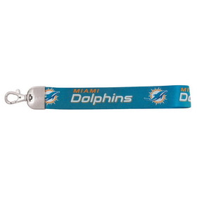 Rico NFL Miami Dolphins Wristlet Lanyard Aqua