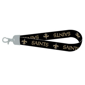 Rico NFL New Orleans Saints Wristlet Lanyard Black