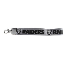 Rico NFL Las Vegas Raiders Wristlet Lanyard Silver