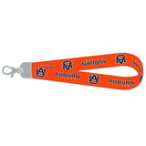 NCCA Auburn Tigers Wristlet Lanyard Orange