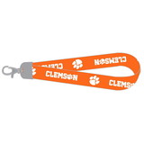 NCCA Clemson Tigers Wristlet Lanyard Orange