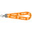 NCCA Tennessee Vols Wristlet Lanyard Orange