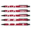 NCCA Alabama Crimson Tide Pen 5 pack - 2L