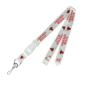 NBA Chicago Bulls White Lanyard C