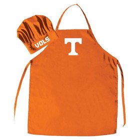 NCCA Tennessee Vols Apron & Chef Hat Set Orange