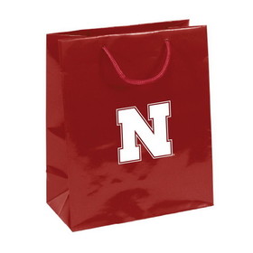 NCCA Nebraska Cornhuskers Gift Bag Elegant Red