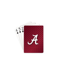 NCCA Alabama Crimson Tide Playing Cards - Diamond Plate