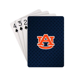 NCCA Auburn Tigers Playing Cards - Diamond Plate