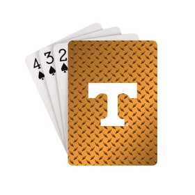 NCCA Tennessee Vols Playing Cards - Diamond Plate [R]