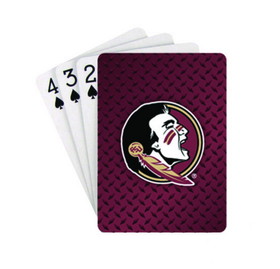 NCCA Florida State Seminoles Playing Cards - Diamond Plate