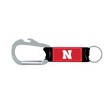 NCCA Nebraska Cornhuskers Keychain Carabiner Logo
