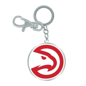NBA Atlanta Hawks Keychain Zamac Logo