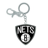 NBA Brooklyn Nets Keychain Zamac Logo
