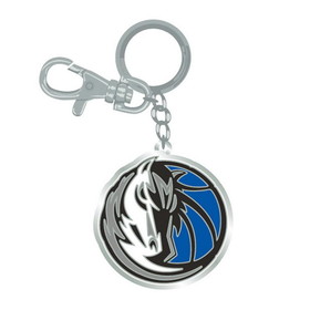 NBA Dallas Mavericks Keychain Zamac Logo