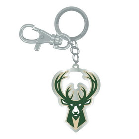 NBA Milwaukee Bucks Keychain Zamac Logo
