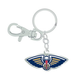 NBA New Orleans Pelicans Keychain Zamac Logo [R]