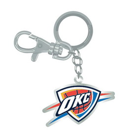NBA Oklahoma City Thunder Keychain Zamac Logo