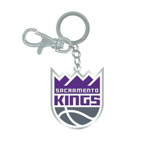 NBA Sacramento Kings Keychain Zamac Logo