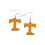NCCA Tennessee Vols Earrings J-Hook Logo