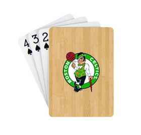 NBA Boston Celtics Playing Cards Hardwood