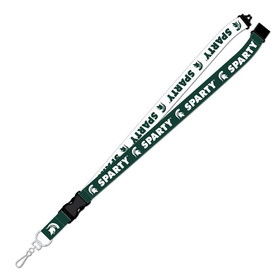NCCA Michigan State Spartans Lanyard Two-tone Sparty C