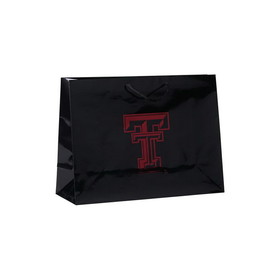 NCCA Texas Tech Red Raiders Gift Bag Luxe Black
