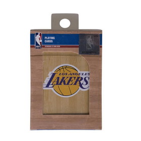 NBA Los Angeles Lakers Playing Cards Hardwood