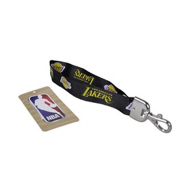 NBA Los Angeles Lakers Lanyard Wristlet Black