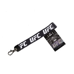 UFC Lanyard Wristlet Primary Logo Charcoal